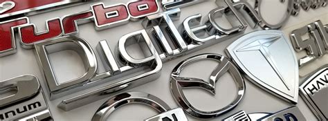 custom plated car emblems